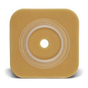 Convatec Natura Durahesive Barrier,Flange 2-1/4" (4X4") No Tape Border - (Item No.413156), 10 Count
