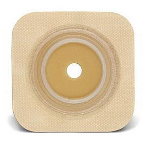 Convatec Natura Durahesive Flex Barrier,Flange 5X5"  2-3/4"Tan - (Item No .413168), 10 Count