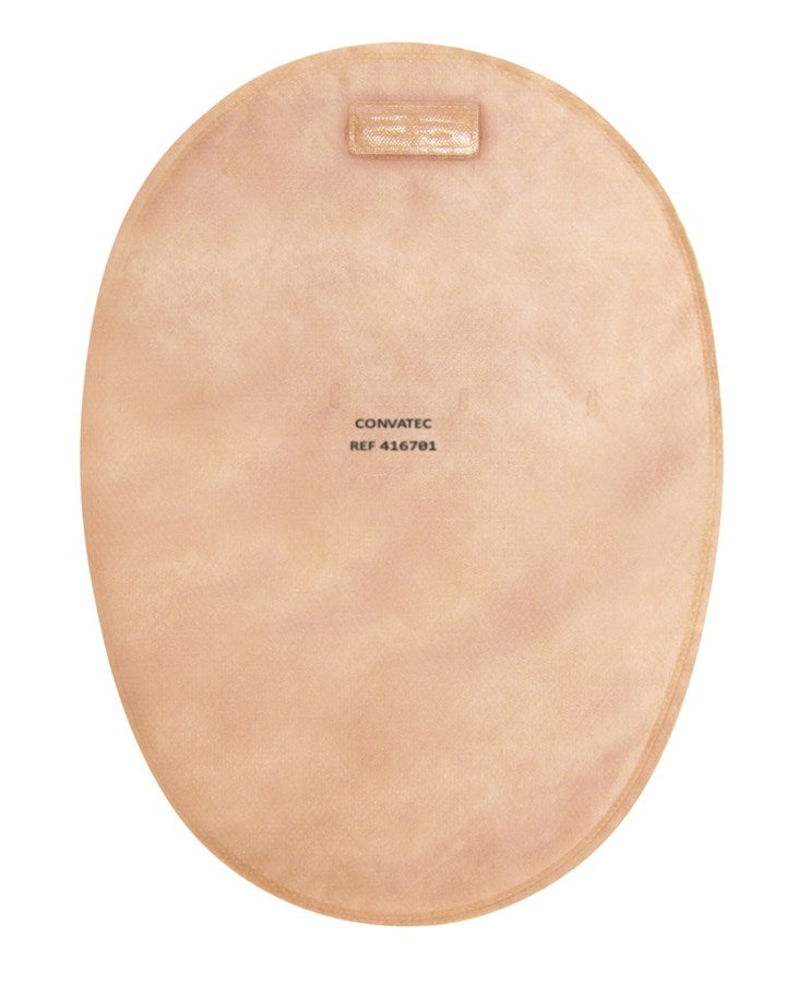 Convatec Esteem Stomahesive Closed Pouch With Filter, Pre-Cut 35Mm (1 3/8In), Standard Transparent - (Item No.416709), 30 Count