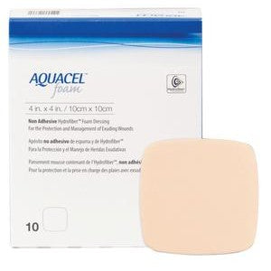 Aquacel Foam Dressing item no. 420633, 4" x 4" - Daily Living/First Aid - Aquacel - Default Title - 768455123360