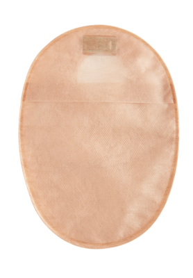 Convatec Natura+ 2Pc Closed Pouch 45Mm (8.2")L Opaque W/ Window No Filter & 2-Sided Comfort Panel - (Item No.421681), 30 Count