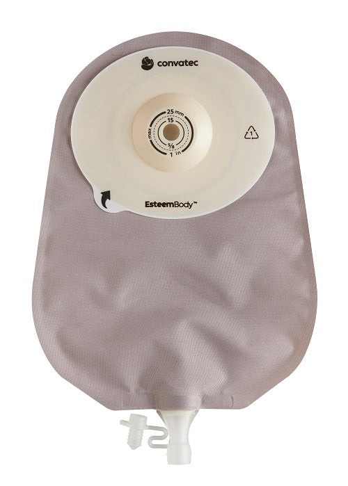 Esteem Body™ Urostomy Pouch, Item No. SQU 423725, 10 Count