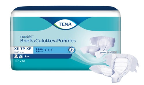 TENA ProSkin Flex Brief, Super Absorbency - Incontinence/Single Use - TENA