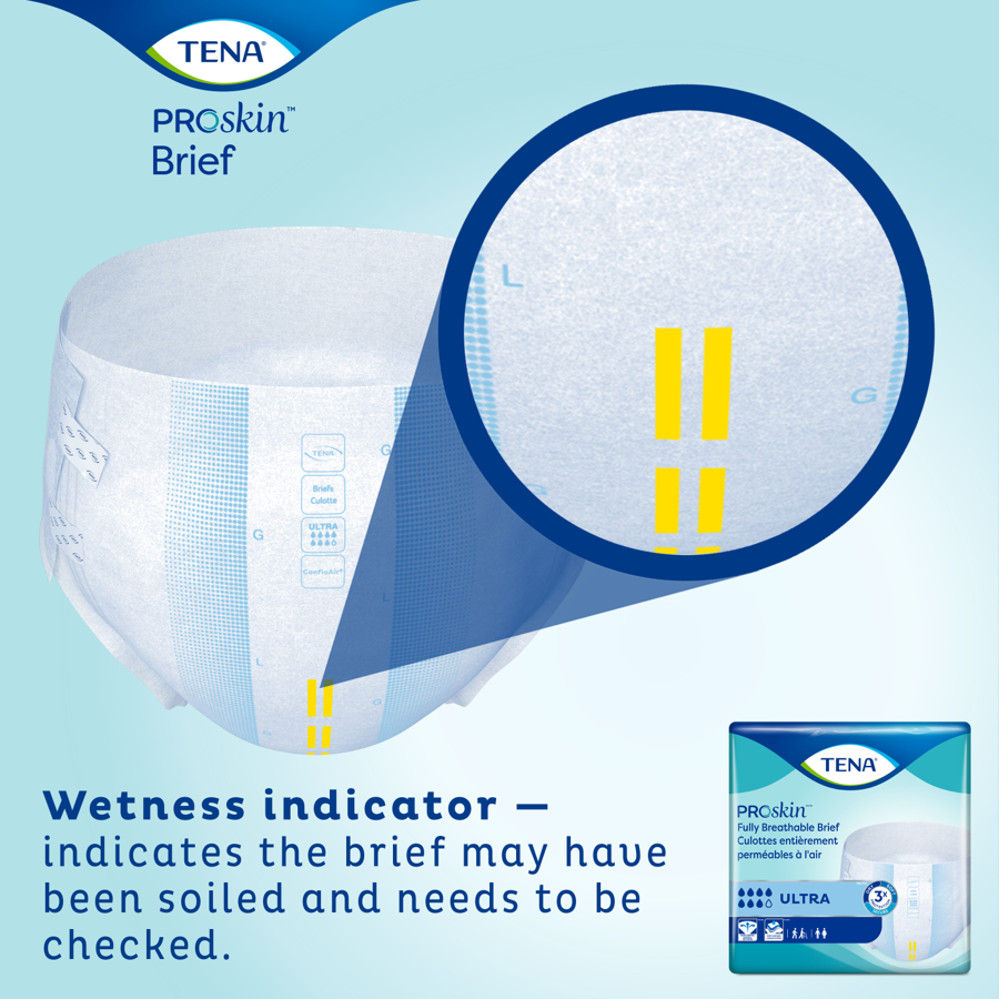 TENA Adult Incontinence Brief, Ultra Absorbency - Incontinence/Single Use - TENA