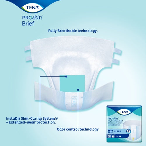TENA Adult Incontinence Brief, Ultra Absorbency - Incontinence/Single Use - TENA