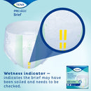 TENA Adult Incontinence Brief, Super Absorbency