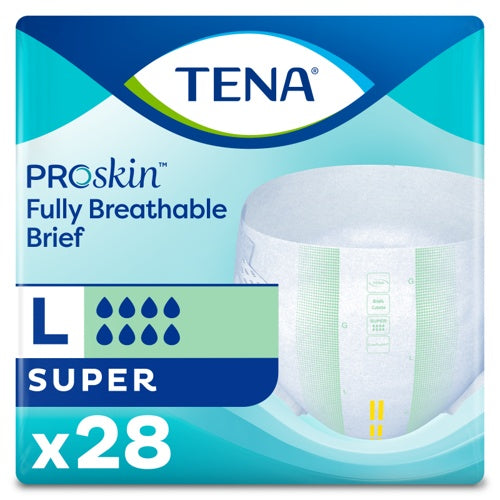 TENA Adult Incontinence Brief, Super Absorbency