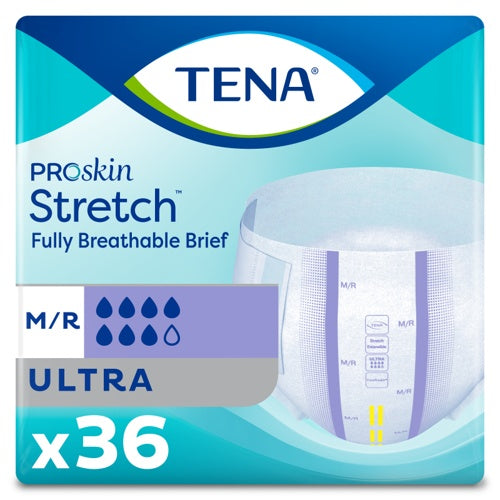 TENA Stretch Adult Incontinence Brief, Ultra Absorbency