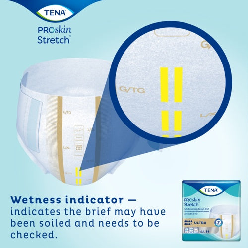 TENA Stretch Adult Incontinence Brief, Ultra Absorbency - Incontinence/Single Use - TENA