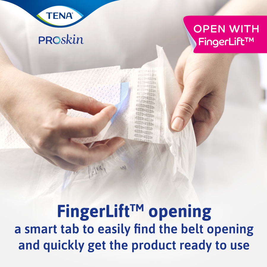 TENA ProSkin Flex Brief, Super Absorbency - Incontinence/Single Use - TENA