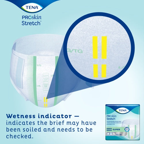 TENA Stretch Adult Incontinence Brief, Super Absorbency - Incontinence/Single Use - TENA