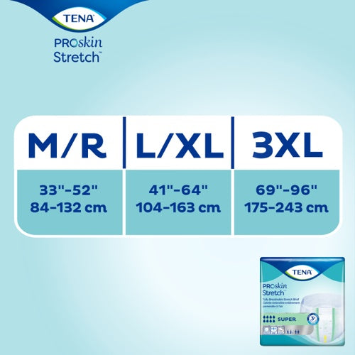 TENA Stretch Adult Incontinence Brief, Super Absorbency - Incontinence/Single Use - TENA