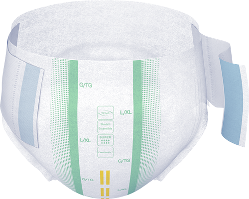 TENA Stretch Adult Incontinence Brief, Super Absorbency - Incontinence/Single Use - TENA