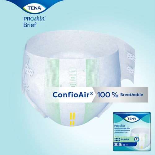 TENA Adult Incontinence Brief, Super Absorbency - Incontinence/Single Use - TENA