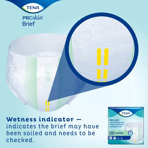 TENA Adult Incontinence Brief, Super Absorbency - Incontinence/Single Use - TENA