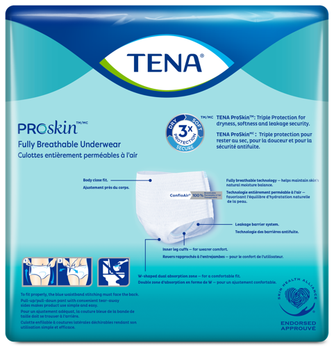 TENA Protective Incontinence Underwear, Extra Absorbency - Incontinence/Single Use - TENA