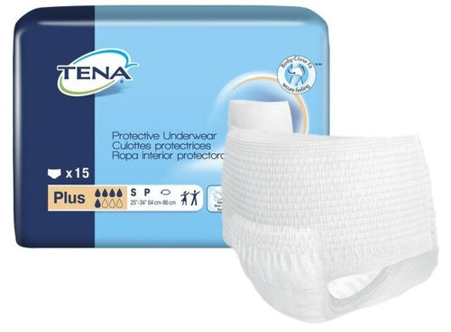TENA Protective Incontinence Underwear, Plus Absorbency - Incontinence/Single Use - TENA