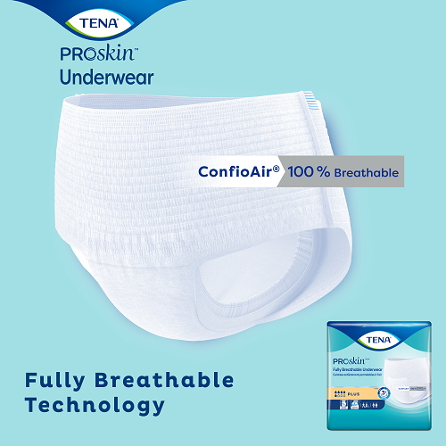 TENA Protective Incontinence Underwear, Plus Absorbency - Incontinence/Single Use - TENA