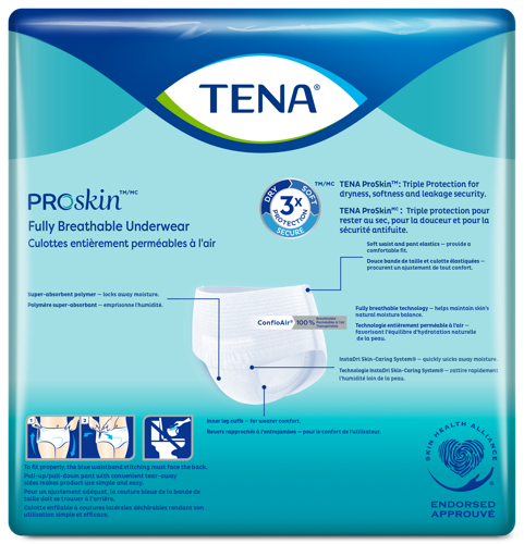 TENA Protective Incontinence Underwear, Plus Absorbency - Incontinence/Single Use - TENA