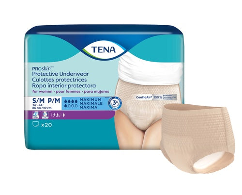 TENA Proskin Incontinence Underwear for Woman, Maximum Absorbency - Incontinence/Single Use - TENA