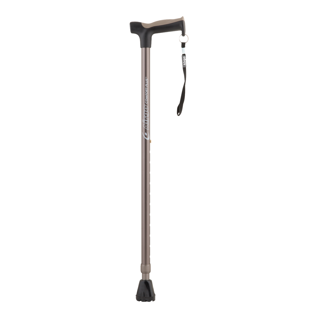 Airgo Comfort-Plus Aluminum Cane, Derby Handle