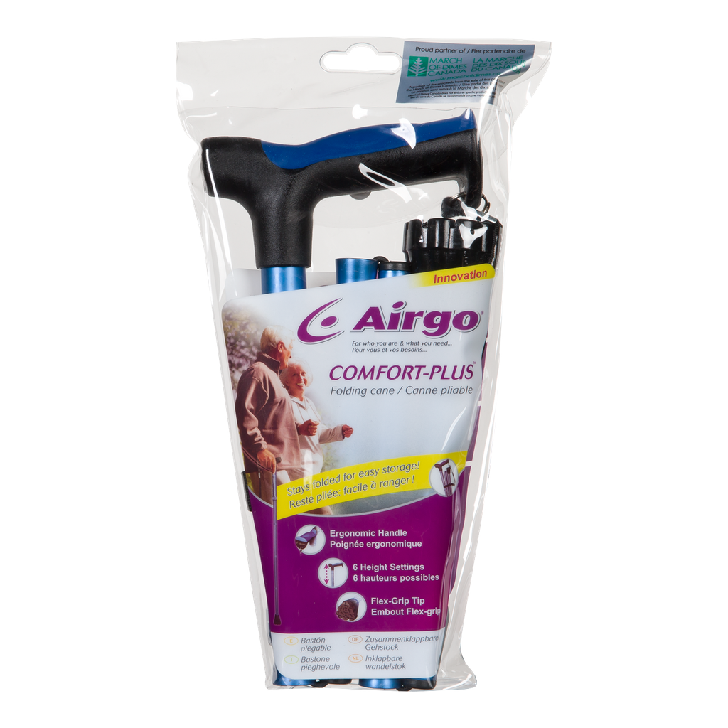 Airgo Comfort-Plus Folding Cane