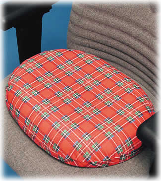 MedPro Foam Invalid Ring, Plaid, 16"