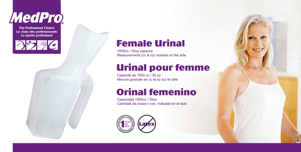 MedPro Female Urinal - Incontinence/Continence Products - MedPro™