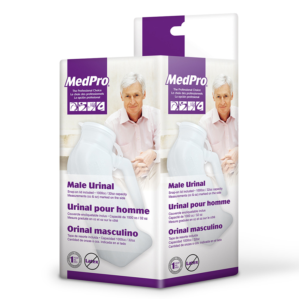 MedPro Medpro Male Urinal with Cover