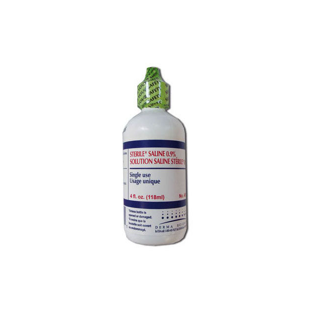 Derma science Saline Solution Item No. 48501