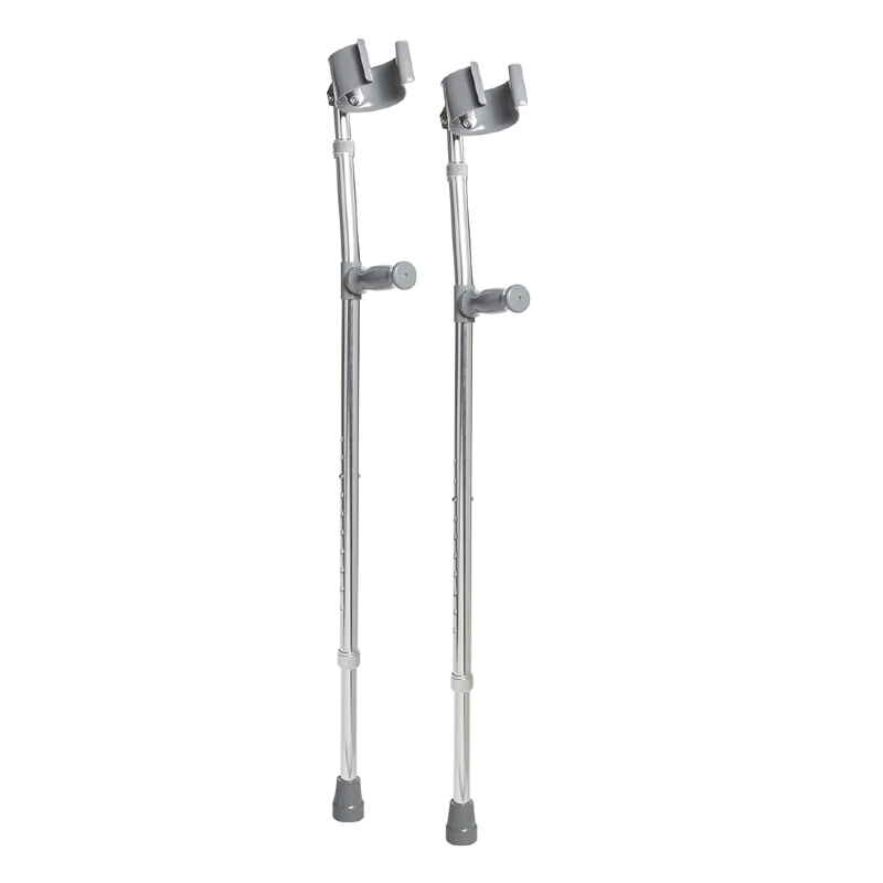 Drive Medical Steel Forearm Crutches