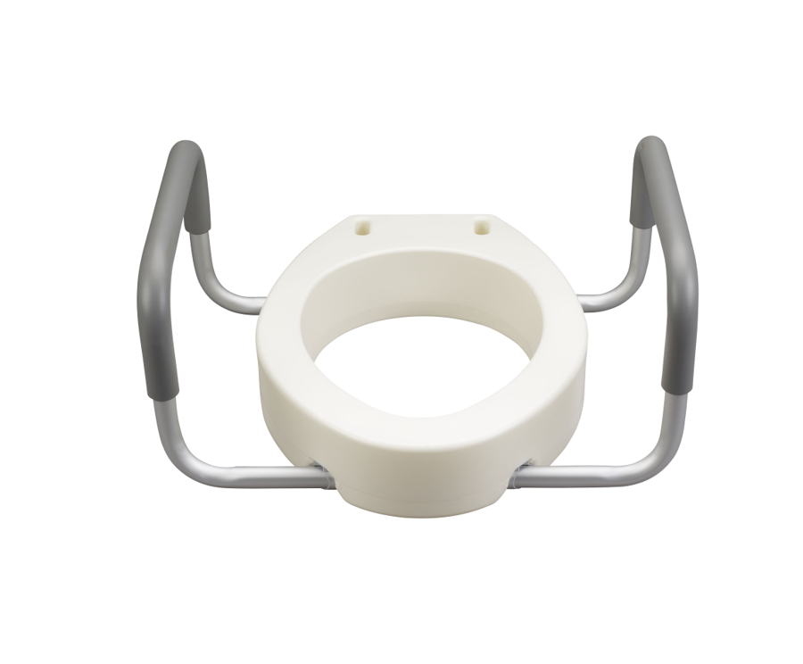 Drive Medical Premium Raised Toilet Seat With Removable Arms - Home/Raised Toilet Seats - Drive Medical
