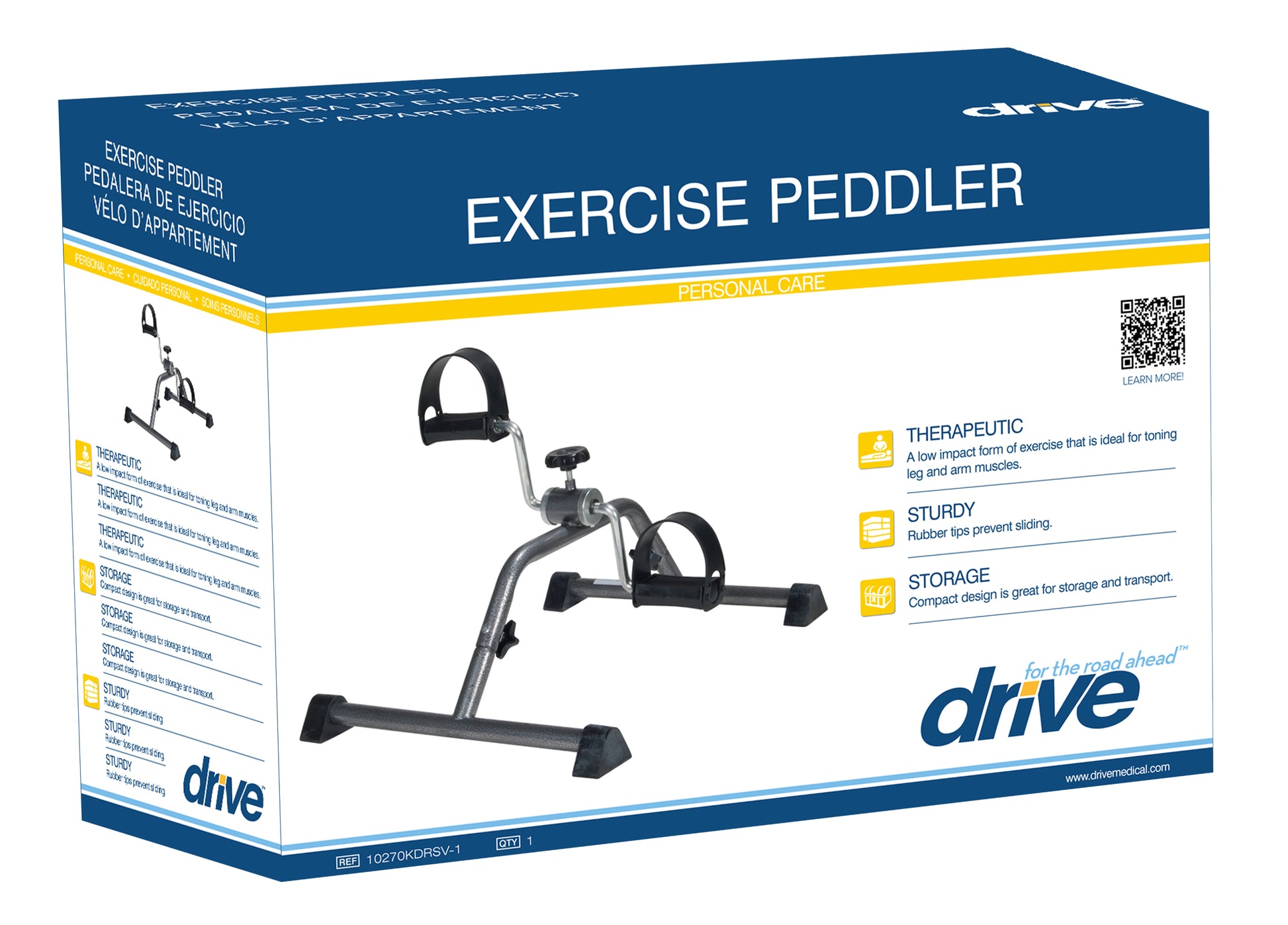 Drive Medical Exercise Peddler - Fitness & Nutrition/Strength Training - Drive Medical