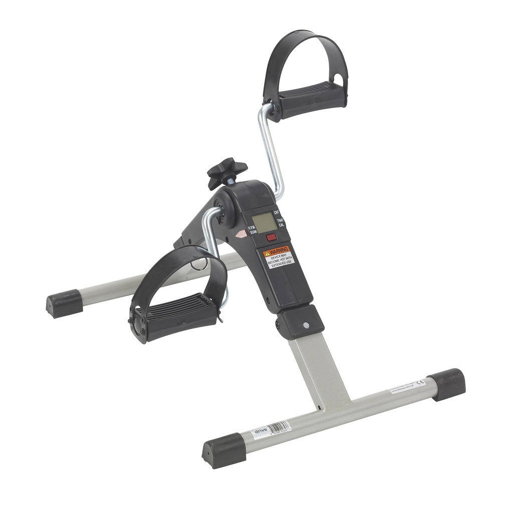 Drive Medical Folding Exercise Peddler with Electronic Display - Fitness & Nutrition/Strength Training - Drive Medical