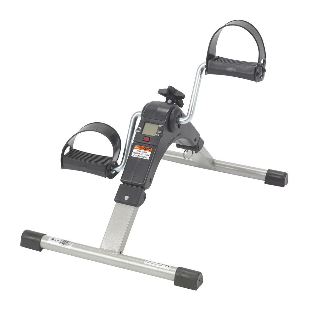 Drive Medical Folding Exercise Peddler with Electronic Display - Fitness & Nutrition/Strength Training - Drive Medical