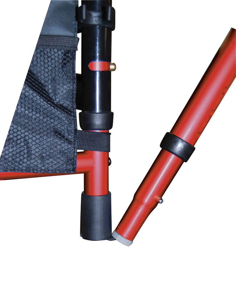 Drive Medical Portable Folding Travel Walker with 5" Wheels and Fold up Legs - Rollators & Walkers/Walkers - Drive Medical