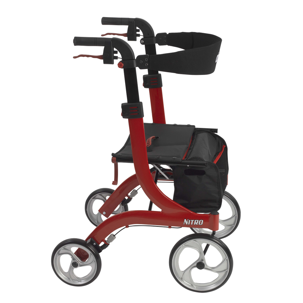 Drive Medical Nitro Euro Style Walker Rollator - Rollators & Walkers/Rollators - Drive Medical