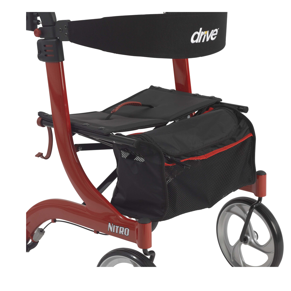 Drive Medical Nitro Euro Style Walker Rollator - Rollators & Walkers/Rollators - Drive Medical