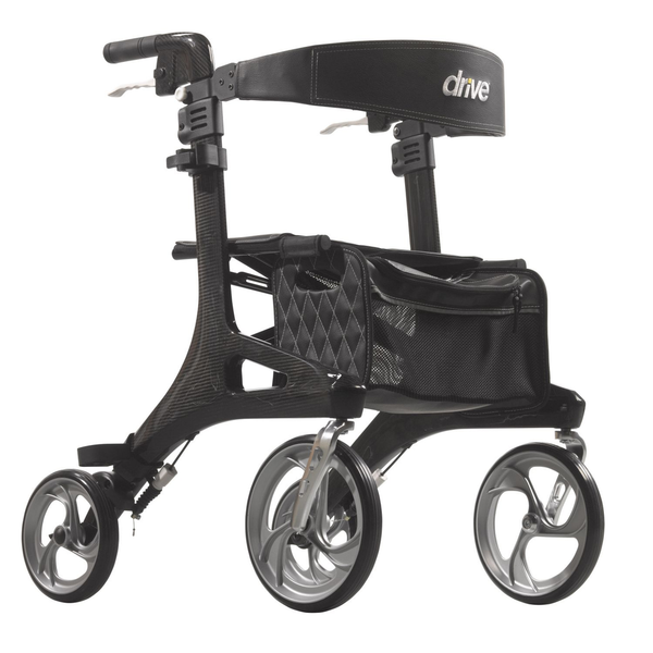 Drive Medical Nitro Elite Carbon Fiber Rollator - Wellwise Home