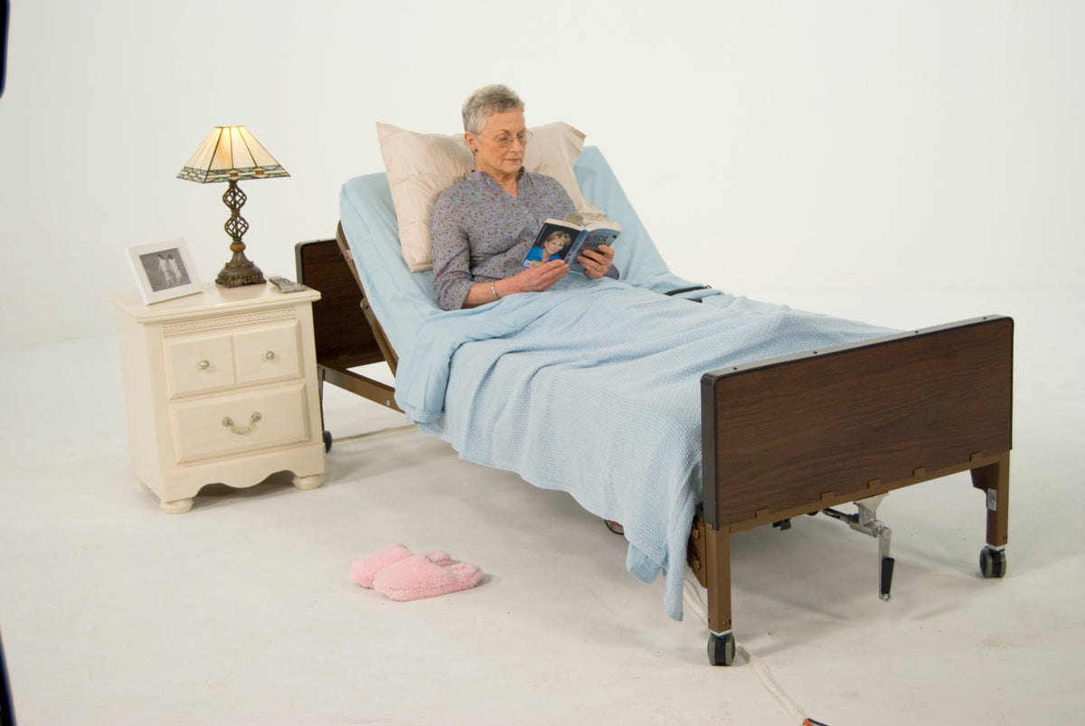 Drive Medical Fully Electric Bed with Mattress - Home/Beds - Drive Medical - Full Rail - 822383988481