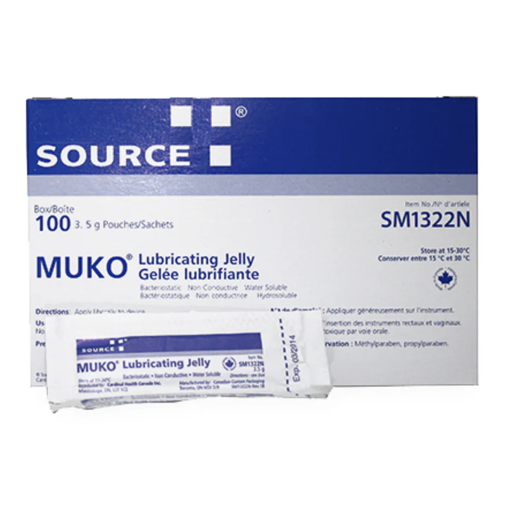 MUKO Lubricating Jelly Item No. 1322N, 100 Count - Incontinence/Catheters - MUKO - Default Title - 840853013228