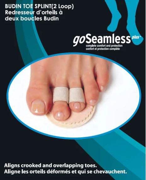 GoSeamless Budin Toe Splint (2 Loops)