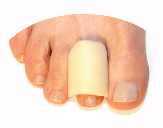 goSeamless Tubular Foam Toe Bandage GS3137