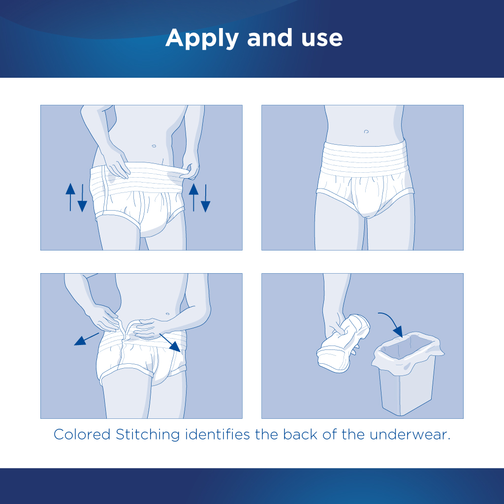 Attends Advanced Underwear, Heavy Absorbency - / - Attends