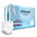 Attends Discreet Day/Night Extended Wear Underwear, Level 6 Absorbency