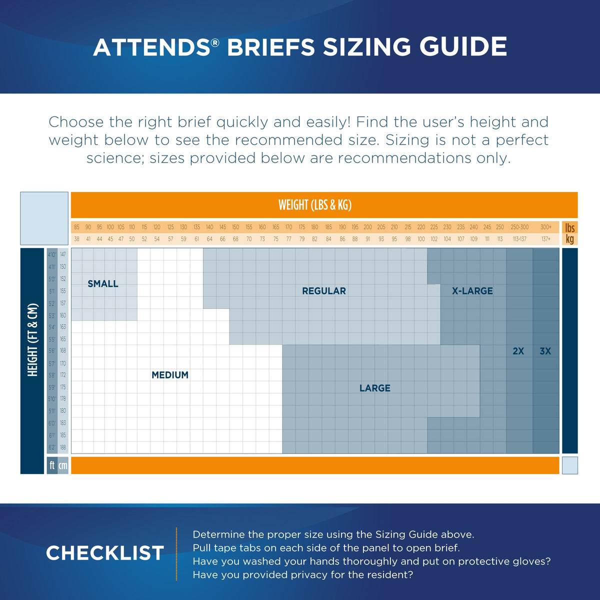 Attends Bariatric Briefs, Heavy Absorbency - // - Attends