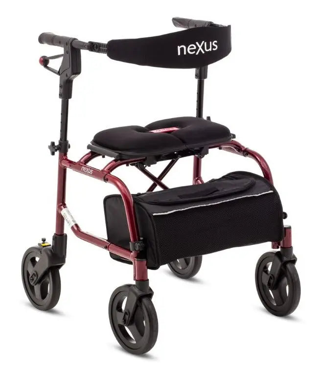 Human Care neXus 3 Rollator, Red Human Care