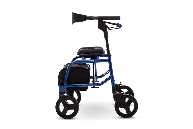 Human Care neXus 3 Rollator, Blue - Rollators & Walkers/Rollators - Human Care