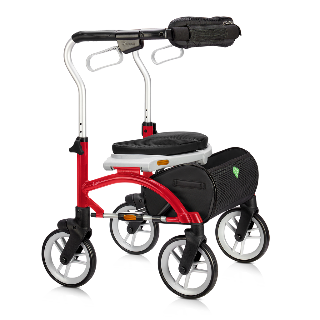 Evolution Xpresso Lite CF, Red - Rollators & Walkers/Rollators - Evolution - Mini - 882979001222