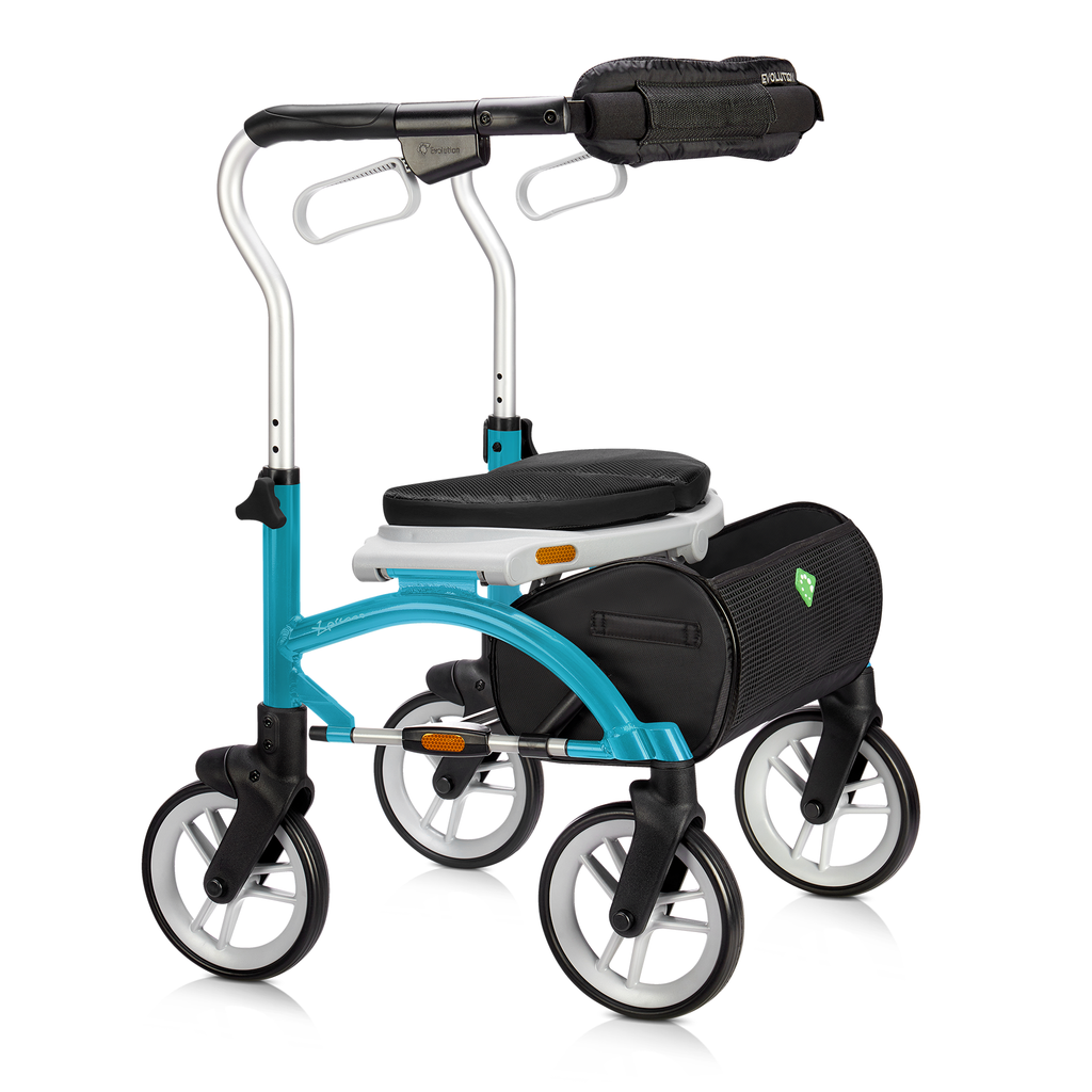 Evolution Xpresso Lite CF, Blue - Rollators & Walkers/Rollators - Evolution - Mini - 882979001246